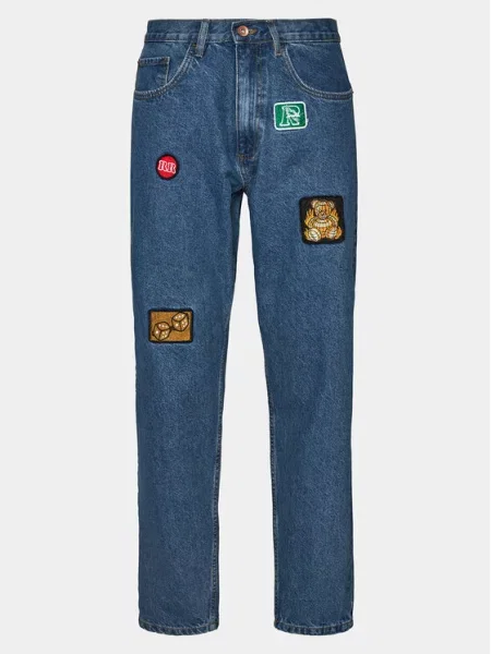 Jeans hlače Redefined Rebel modra