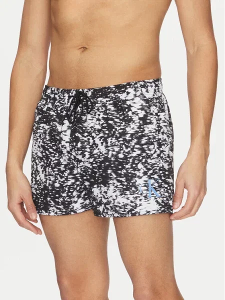 Calvin Klein Swimwear Plavecké šortky šedá