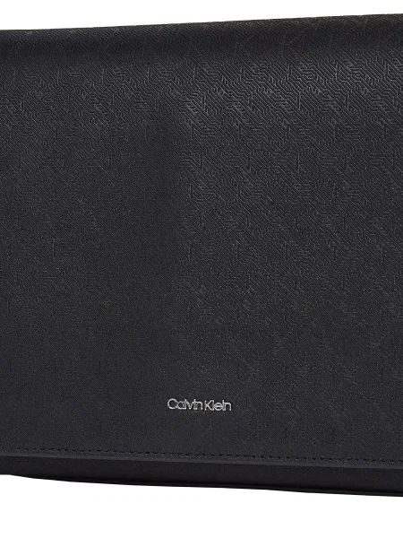 Calvin Klein Torbica Ck Must Satchel_Mono crna