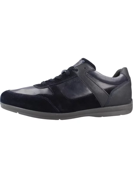 Sneakersy Geox skórzane niebieskie