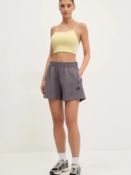 Топ Adidas Originals в полоску желтый