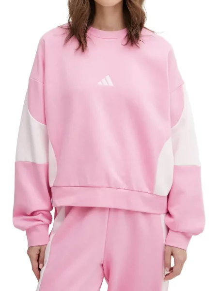 Platform talpú kapucnis ing Adidas nyomtatás sárga