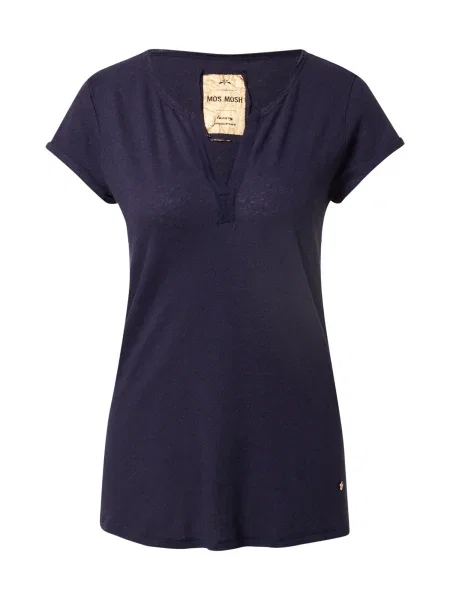 MOS MOSH Tricou Troy bleumarin
