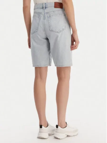 Džínové šortky Calvin Klein Jeans černé