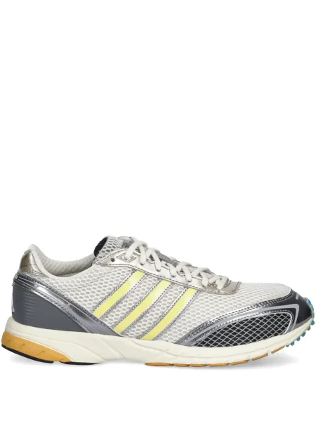 Sneakerși Adidas Adizero cu dungi din piele de căprioară negru