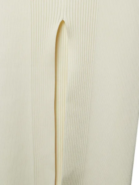 Rochie Simkhai cu gât halter de costum alb