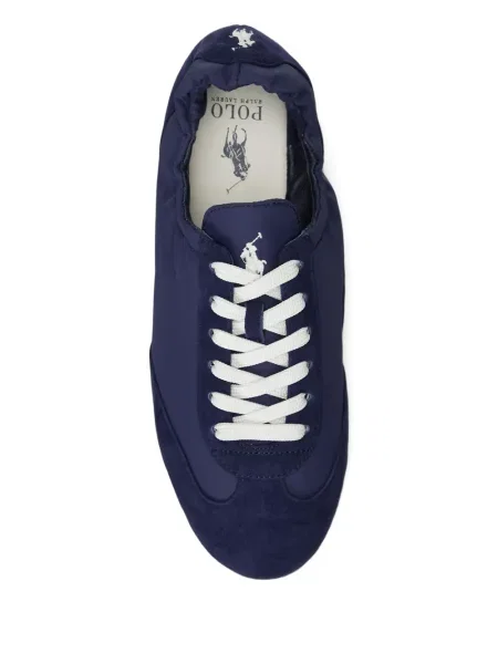 Polo Polo Ralph Lauren zdrențuiți cu dungi de costum alb