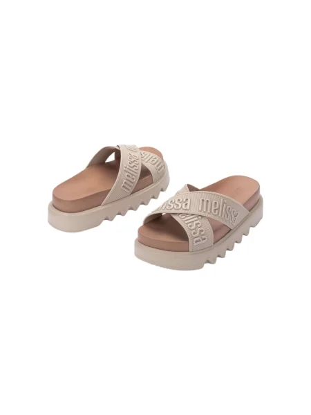 Pantofi Melissa cu platformă bej