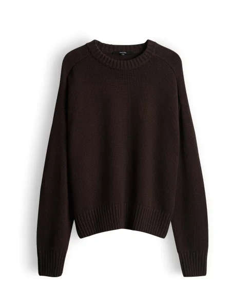 Someday Pulover Tiruna tamno smeđa