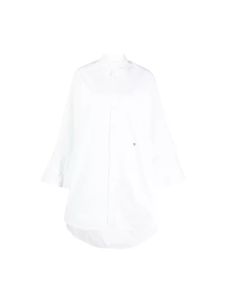 Koszula Palm Angels z rozszerzanymi rękawami biała