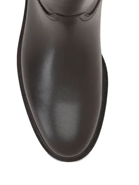 Botine Brunello Cucinelli din piele maro