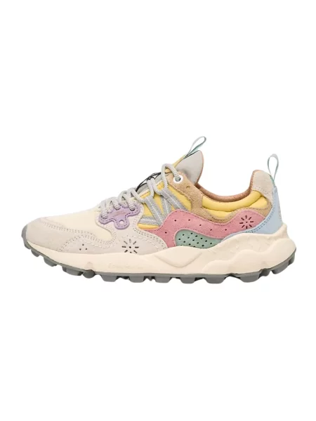 Sneakersy Flower Mountain zamszowe w kwiatki