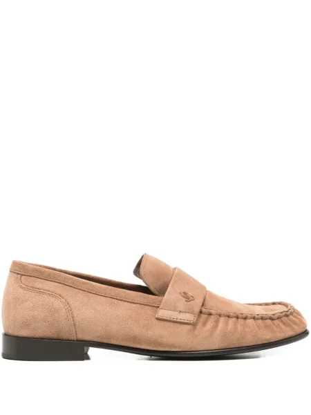 Pantofi loafer Jimmy Choo din piele de căprioară