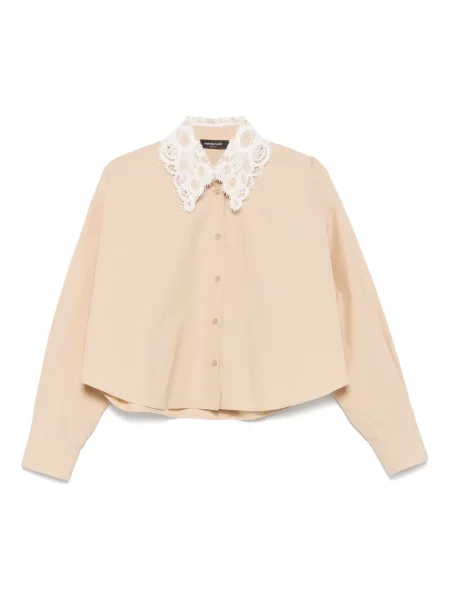 Kołnierzykowy koszula Fabiana Filippi koronkowa