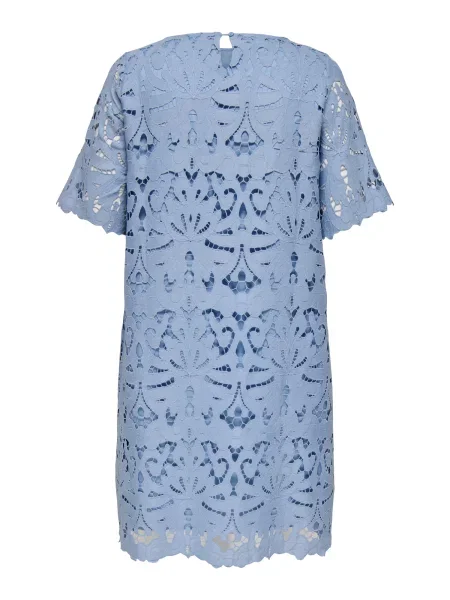 ONLY Carmakoma Rochie denim albastru