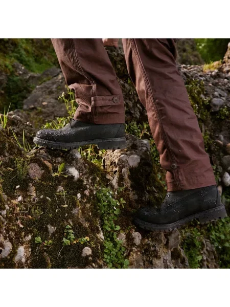 Botki Timberland skórzane czarne