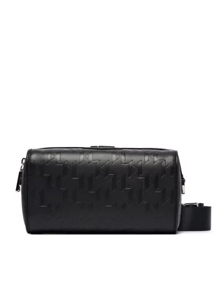 Karl Lagerfeld saszetka skórzana K/LOOM czarna