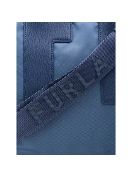 Torebka Furla biznesowa niebieska
