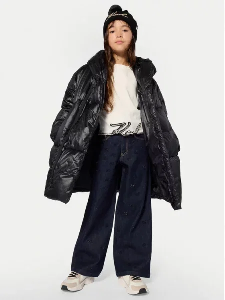 Karl Lagerfeld Kids Zimné bundy S čierna