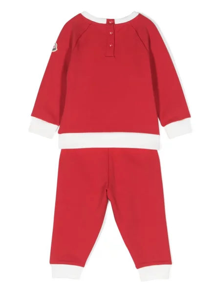 Komplet dresowy dziecięcy Moncler Enfant czerwony