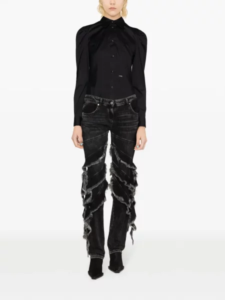 Cămașă Dsquared2 cu autograf negru
