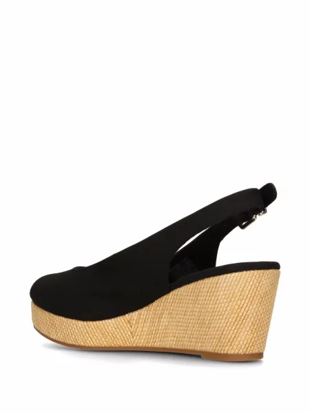 Sandale Tommy Hilfiger cu pană negru