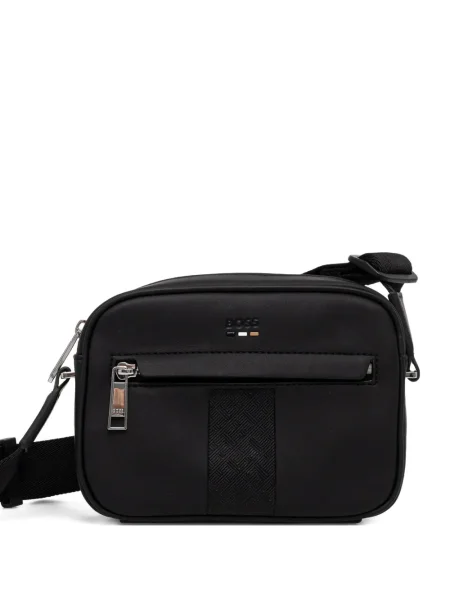 Geantă crossbody Boss cu autograf negru