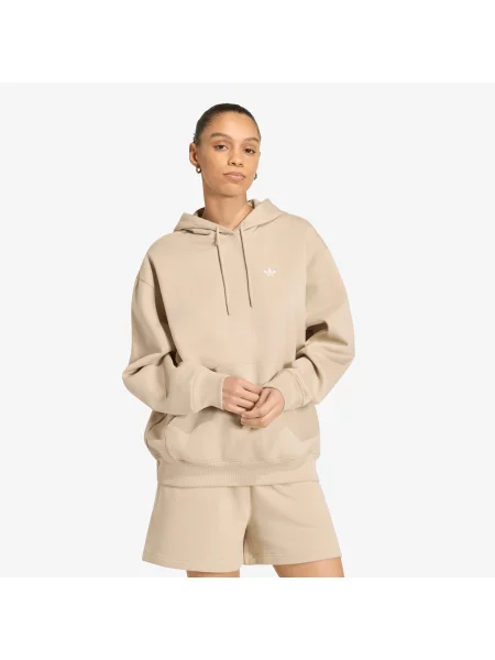 Суитшърт adidas Ess Fl Hd Os Khaki Three XS