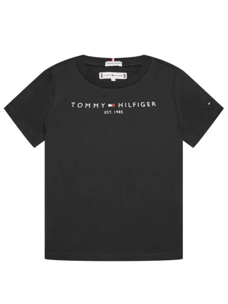 Tommy Hilfiger Tricou Essential negru