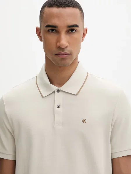 Calvin Klein Tenisz póló bézs