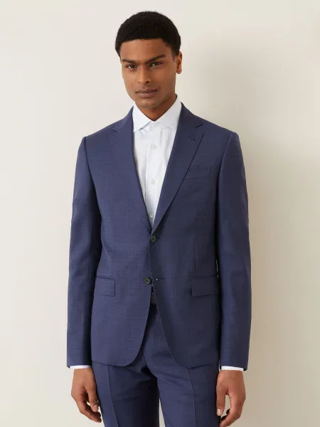 Zegna Oblek Extra Slim Fit tmavě modrá