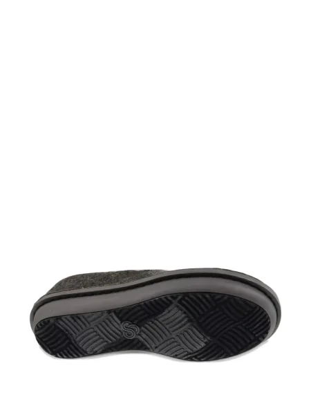 Garnitură de blană papuci de casă Clarks Originals cu blană gri