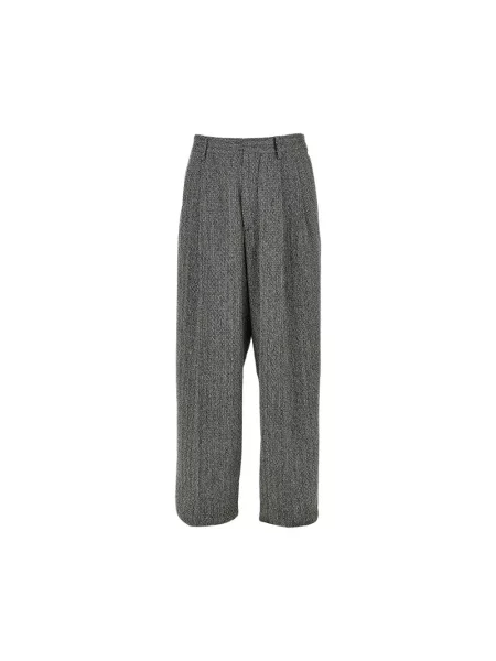Spodnie Dsquared2 w jodełkę szare