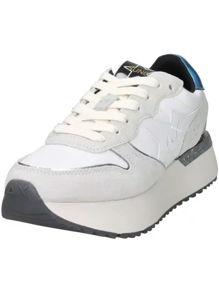 Pantofi Sun68 alb