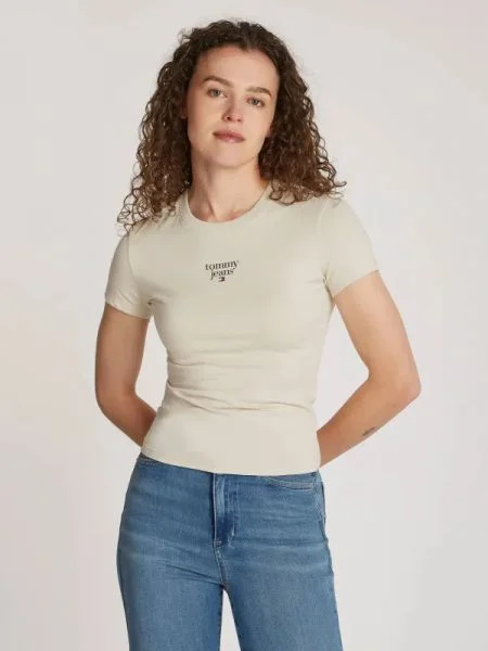Tommy Jeans Tricou bej
