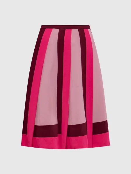 Спідниця-плісе Valentino рожева