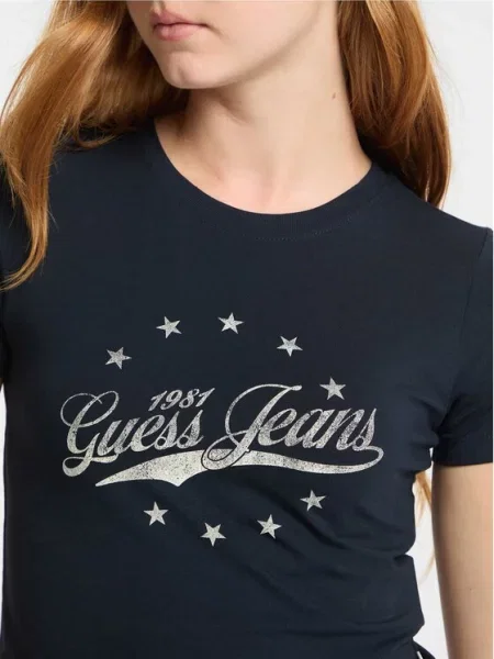 T-Shirt Guess μπλε