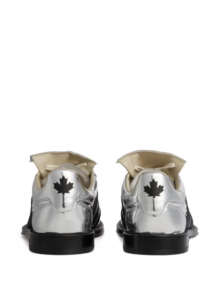 Sneakerși Dsquared2 argintiu