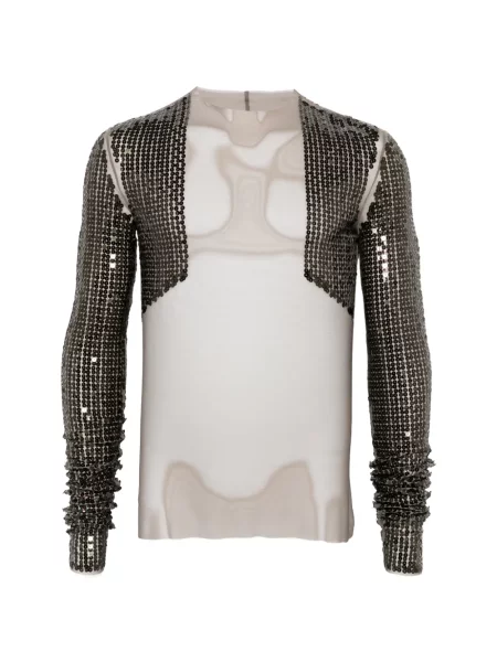 Tricou Rick Owens lung gri