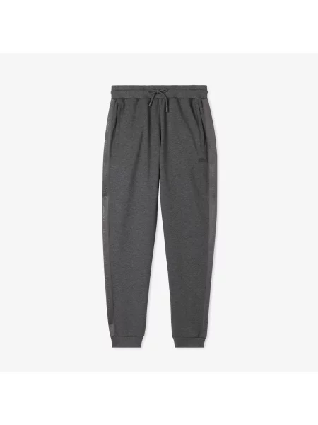 Lacoste Spodnie Dresowe Relaxed Fit Ciemnoszare szary