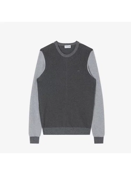 Lacoste Sweter Lacoste szary
