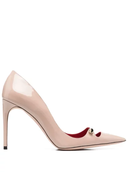 Pantofi cu toc Hardot din piele de lac