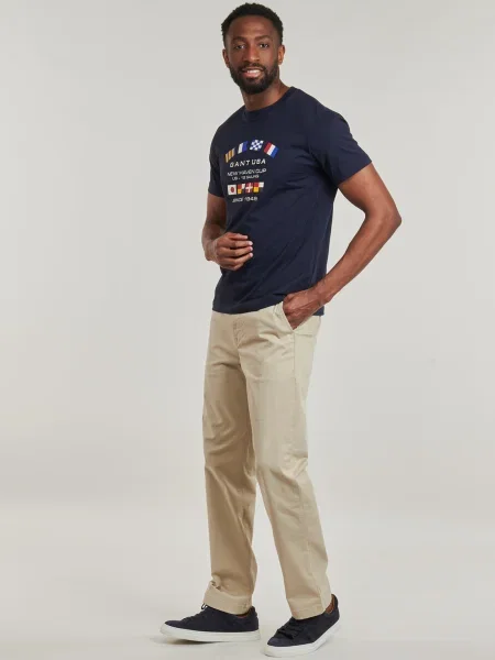 Tricou Gant albastru