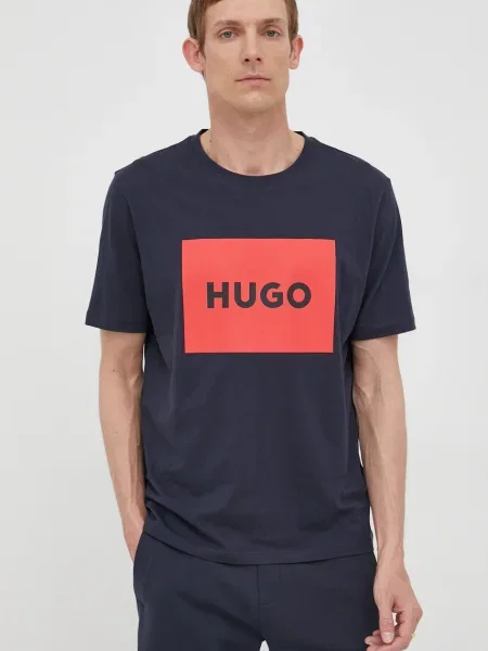 HUGO kratka majica modra