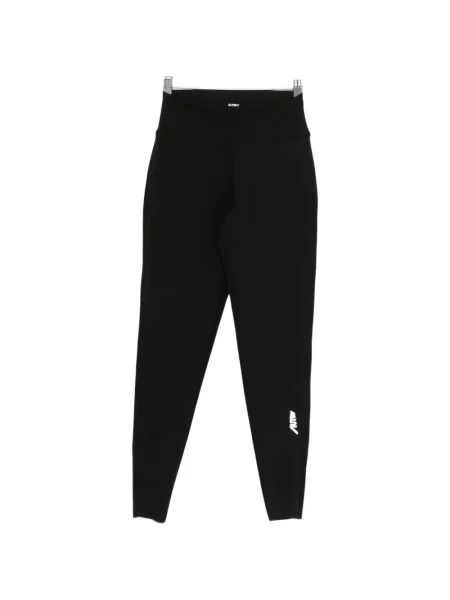 Leggings Autry cu imagine negru