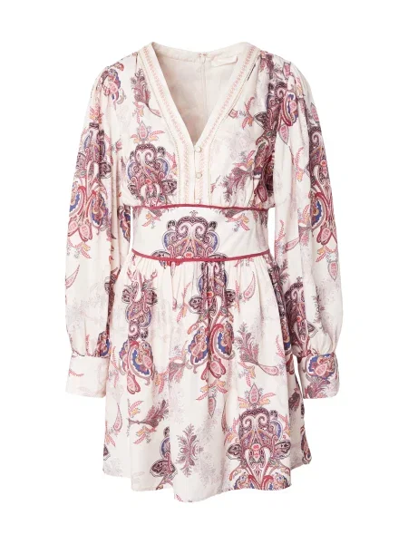 GUESS Rochie CATHERINE albastru închis / magenta / rosé / bordeaux roșu
