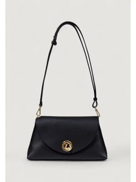 Kožená taška Coccinelle černá