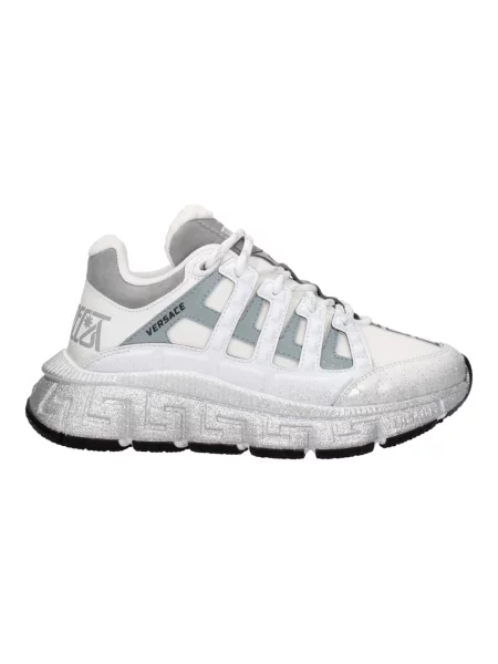 Sneakersy Versace skórzane białe