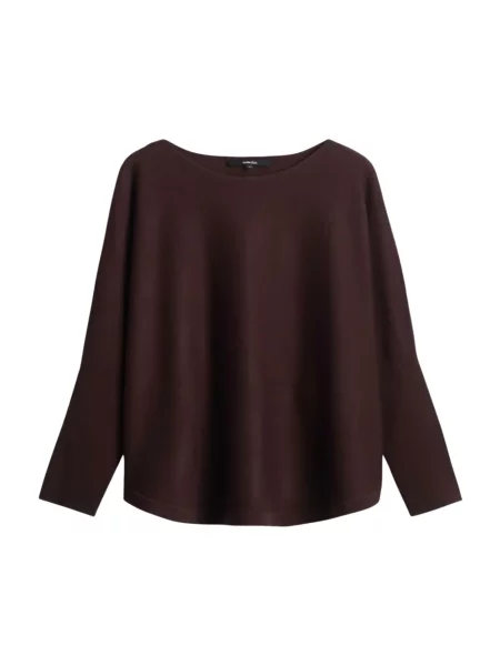Sweter z dzianiny z mieszanka model Tiraja' Someday brązowy