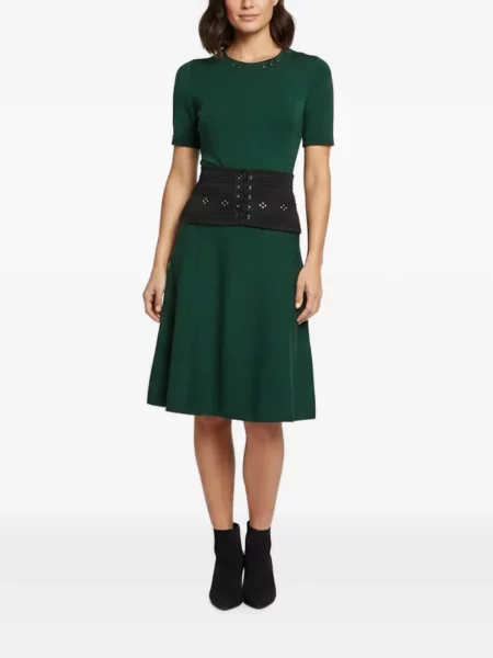 Scurt rochie mini Sandro verde